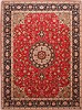 Tabriz Green Hand Knotted 910 X 132  Area Rug 254-29179 Thumb 0