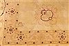 Tabriz Beige Square Hand Knotted 96 X 113 Area Rug 254-29183 Thumb 1