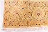 Tabriz Beige Square Hand Knotted 96 X 113 Area Rug 254-29183 Thumb 6