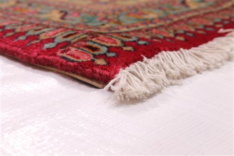 Tabriz Red Hand Knotted 910 X 132 Area Rug 254-29186 Image 9