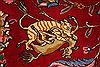 Tabriz Red Hand Knotted 910 X 132 Area Rug 254-29186 Thumb 4