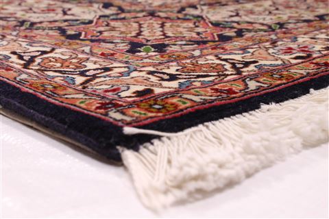Tabriz Blue Hand Knotted 911 X 131 Area Rug 254-29188 Image 4