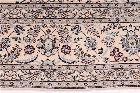 Nain Blue Hand Knotted 84 X 1210 Area Rug 254-29189 Image 1