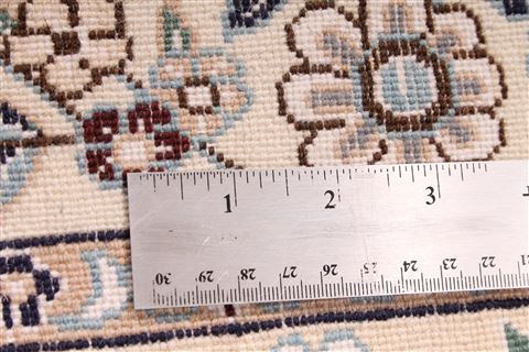 Nain Blue Hand Knotted 84 X 1210 Area Rug 254-29189 Image 4