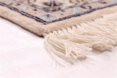 Nain Blue Hand Knotted 84 X 1210 Area Rug 254-29189 Image 5