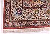 Tabriz Purple Hand Knotted 100 X 135 Area Rug 254-29190 Thumb 5