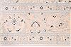 Nain White Hand Knotted 910 X 132  Area Rug 254-29193 Thumb 1