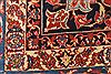 Isfahan Red Hand Knotted 99 X 129  Area Rug 254-29195 Thumb 1