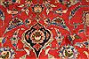 Isfahan Red Hand Knotted 99 X 129  Area Rug 254-29195 Thumb 2