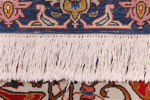 Tabriz Blue Hand Knotted 911 X 132 Area Rug 254-29197 Image 12