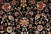 Tabriz Black Hand Knotted 98 X 130 Area Rug 254-29199 Thumb 1