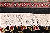 Tabriz Black Hand Knotted 98 X 130 Area Rug 254-29199 Thumb 2