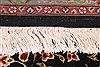 Tabriz Black Hand Knotted 98 X 130  Area Rug 254-29199 Thumb 2