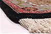 Tabriz Black Hand Knotted 98 X 130 Area Rug 254-29199 Thumb 4