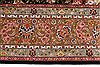 Tabriz Black Hand Knotted 98 X 130 Area Rug 254-29199 Thumb 7