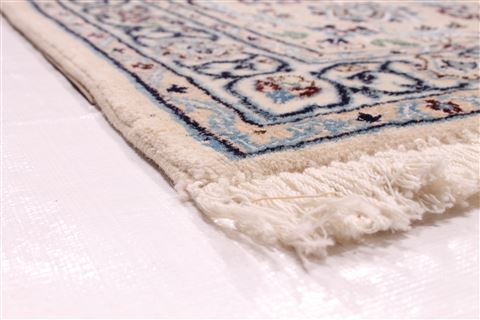 Nain Beige Hand Knotted 101 X 137 Area Rug 254-29201 Image 4