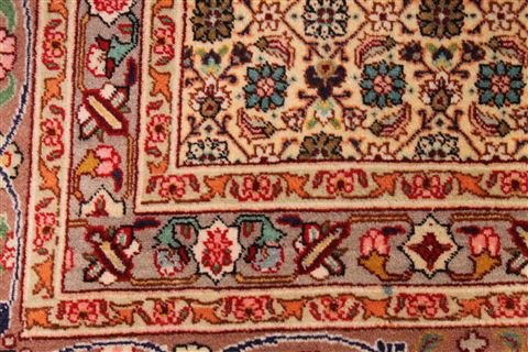 Mahi Blue Hand Knotted 98 X 130 Area Rug 254-29203 Image 1