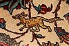 Tabriz Beige Hand Knotted 910 X 1210 Area Rug 254-29205 Thumb 4