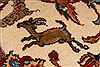 Tabriz Beige Hand Knotted 910 X 1210 Area Rug 254-29205 Thumb 5