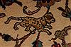 Tabriz Beige Hand Knotted 910 X 1210 Area Rug 254-29205 Thumb 7