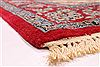 Isfahan Beige Hand Knotted 37 X 58 Area Rug 254-29206 Thumb 4