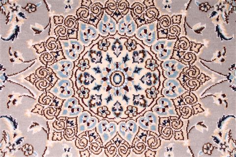 Nain Blue Hand Knotted 30 X 44 Area Rug 254-29207 Image 1