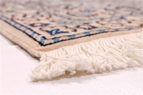 Nain Blue Hand Knotted 30 X 44 Area Rug 254-29207 Image 6