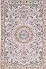 Nain Blue Hand Knotted 30 X 44 Area Rug 254-29207 Thumb 0