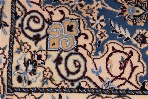 Nain Beige Hand Knotted 210 X 44 Area Rug 254-29208 Image 1