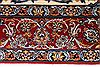 Isfahan Red Hand Knotted 37 X 57 Area Rug 254-29209 Thumb 1