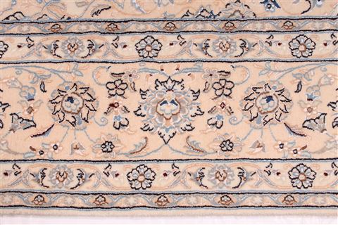 Nain Blue Hand Knotted 100 X 133 Area Rug 254-29211 Image 7