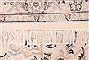 Nain Blue Hand Knotted 100 X 133 Area Rug 254-29211 Thumb 2