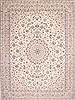 Nain Blue Hand Knotted 100 X 133  Area Rug 254-29211 Thumb 0