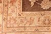 Tabriz Beige Hand Knotted 98 X 131 Area Rug 254-29213 Thumb 1
