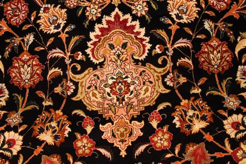 Tabriz Purple Hand Knotted 910 X 131 Area Rug 254-29214 Image 5