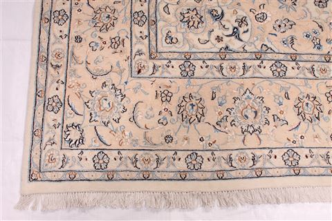 Nain Blue Hand Knotted 910 X 131 Area Rug 254-29216 Image 2