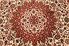 Tabriz Beige Hand Knotted 84 X 117  Area Rug 254-29217 Thumb 7