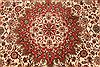 Tabriz Beige Hand Knotted 84 X 117 Area Rug 254-29217 Thumb 7