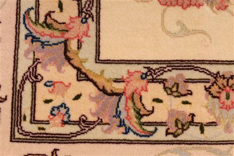 Tabriz Beige Hand Knotted 85 X 1110  Area Rug 254-29222 Image 9