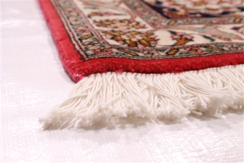 Tabriz Blue Hand Knotted 81 X 114 Area Rug 254-29223 Image 6