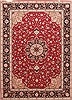 Tabriz Blue Hand Knotted 81 X 114  Area Rug 254-29223 Thumb 0