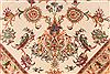 Tabriz Beige Hand Knotted 83 X 118  Area Rug 254-29224 Thumb 1
