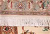 Tabriz Beige Hand Knotted 83 X 118 Area Rug 254-29224 Thumb 3