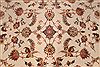 Tabriz Beige Hand Knotted 83 X 118  Area Rug 254-29224 Thumb 7