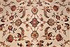 Tabriz Beige Hand Knotted 83 X 118 Area Rug 254-29224 Thumb 7
