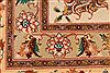 Tabriz Beige Hand Knotted 83 X 118  Area Rug 254-29224 Thumb 9
