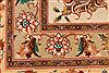 Tabriz Beige Hand Knotted 83 X 118 Area Rug 254-29224 Thumb 9