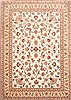 Tabriz Beige Hand Knotted 83 X 118  Area Rug 254-29224 Thumb 0