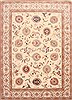 Tabriz Beige Hand Knotted 84 X 117 Area Rug 254-29225 Thumb 0