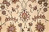 Tabriz Beige Hand Knotted 86 X 119  Area Rug 254-29227 Thumb 1